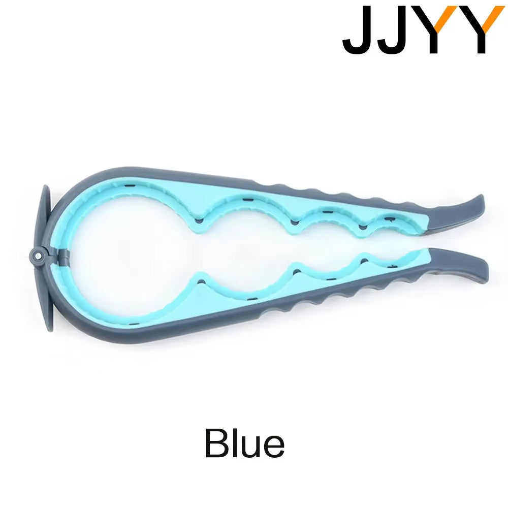 JJYY Can Opener Multifunctional Four in One Beverage Bottle Opener Cap Twister Four Position Can Opener anti Slip Cap Twister