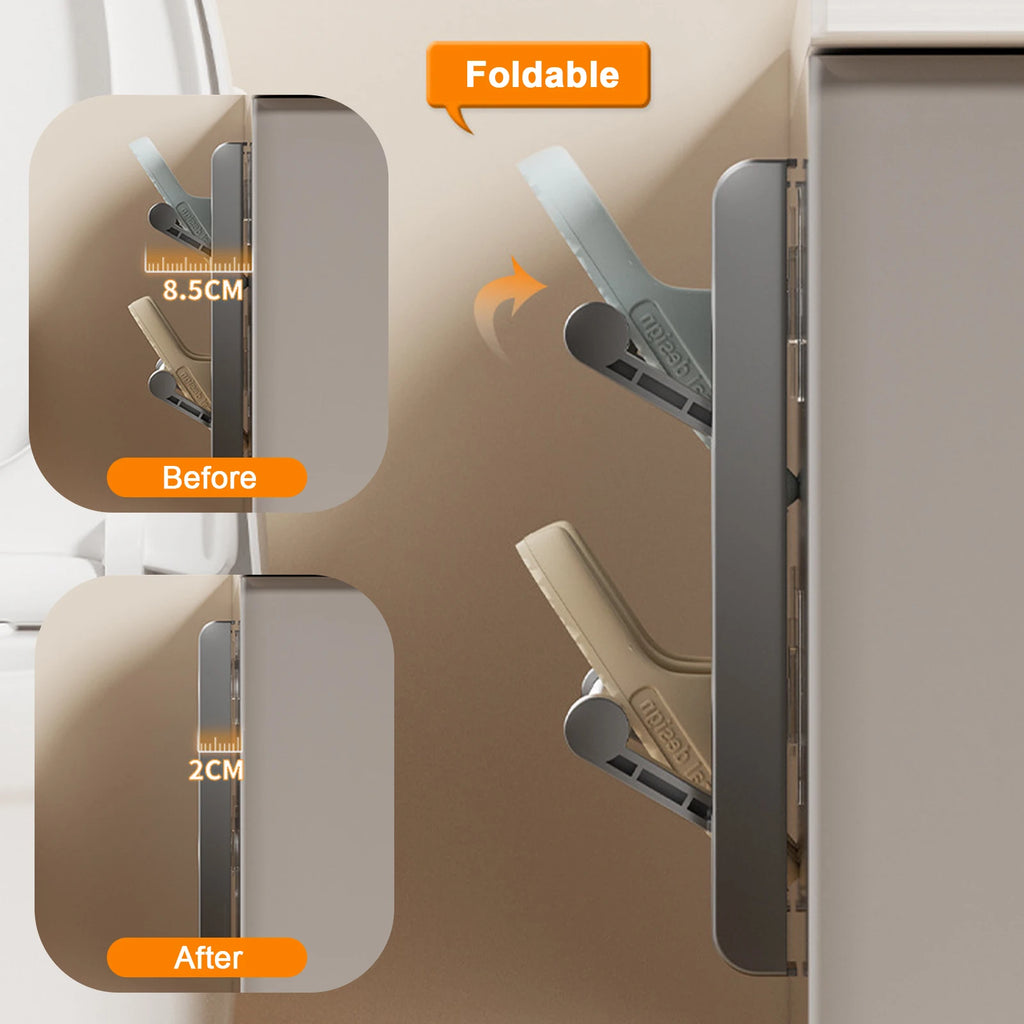Étagère à chaussures murale simple pour salle de bain, crochet pour chaussons, égouttoir, rangement et rangement pour chaussons. Organisateur de chaussures.