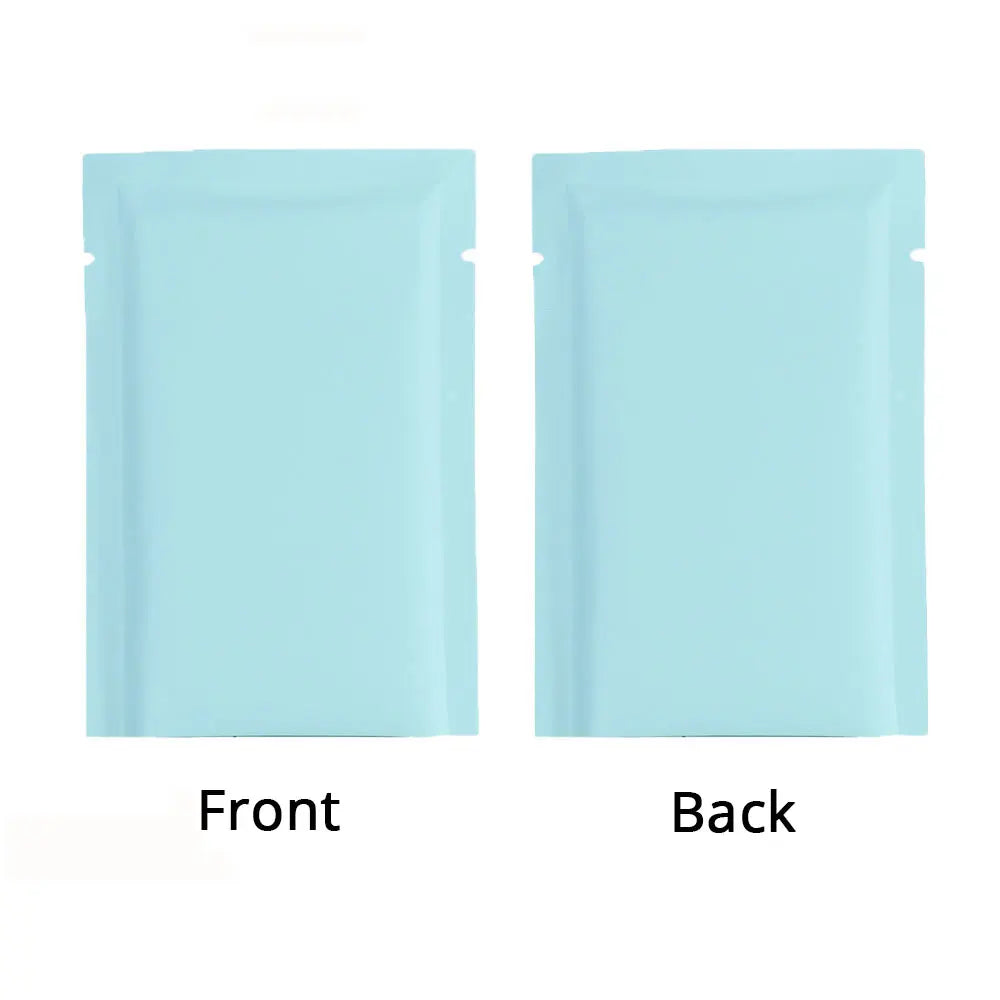 Sachets de rangement anti-odeurs multi-tailles, noir mat, à ouverture facile, scellables sous vide, en aluminium ou en mylar.