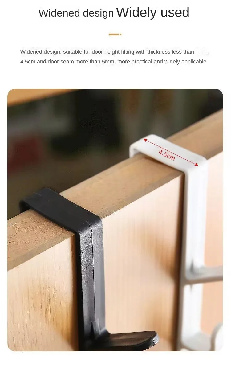 Crochet de porte à suspendre derrière une porte, crochet pour armoire, crochet de porte de dortoir, étagère de rangement