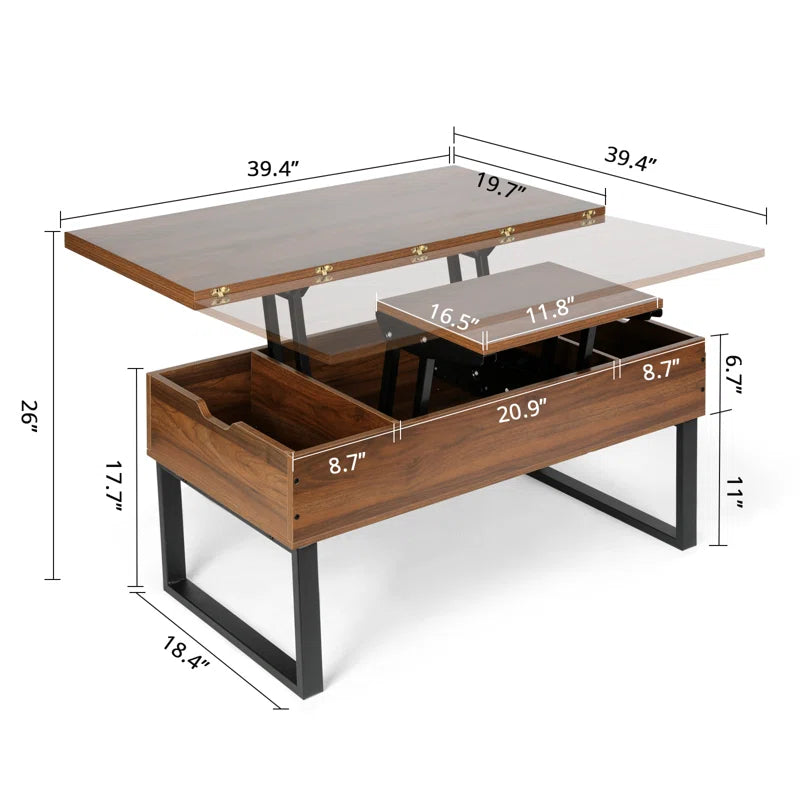 Allyssia Lift Top Coffee Table